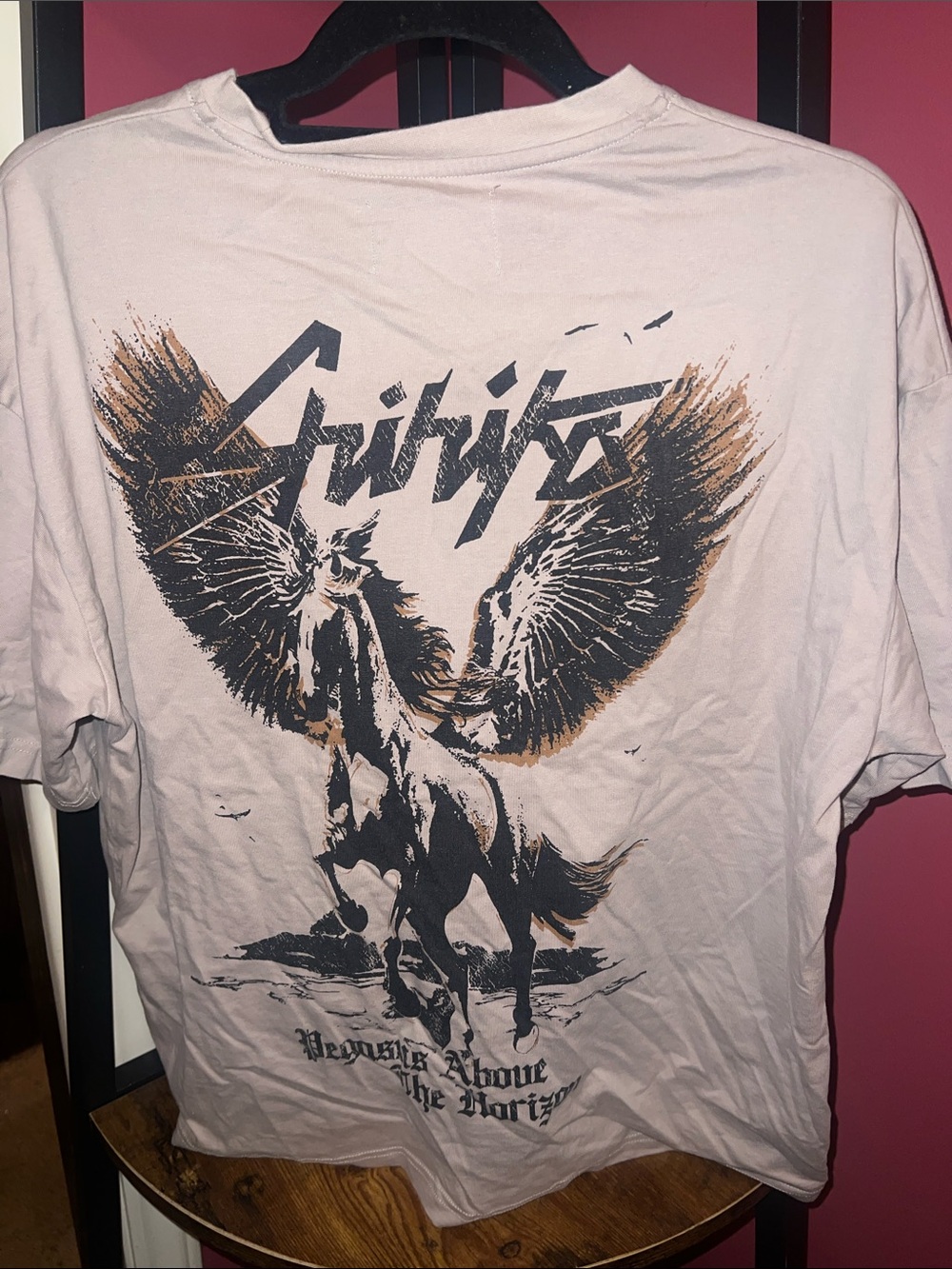 Pegasus Graphic Short Sleeve Tee by Unbranded - Picture 5 of 6
